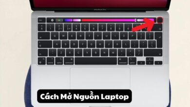 Cách Mở Nguồn Laptop